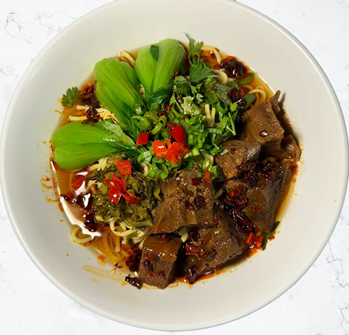 1. Braised Beef Noodle Soup Taiwan Style