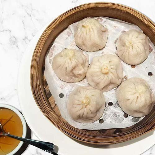 1. Juicy Pork Dumplings (6)