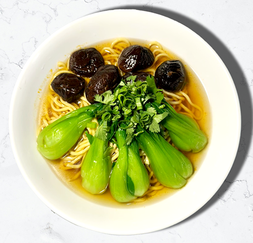 10. Mixed Vegs & Mushrooms Noodle Soup