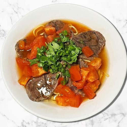 6. Beef & Tomato Noodle Soup