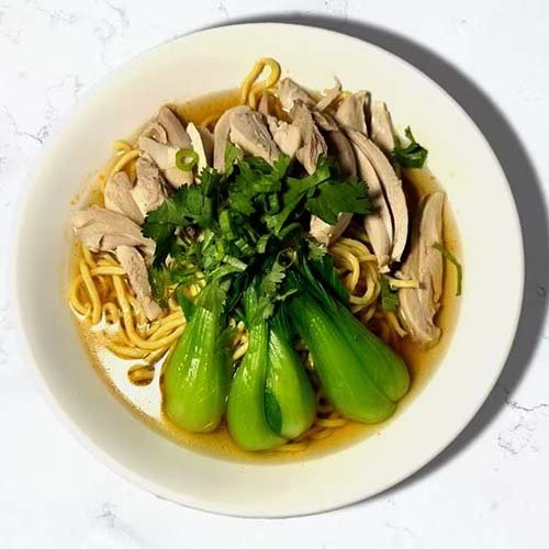 8. Chicken Noodle Soup Cantonese Style