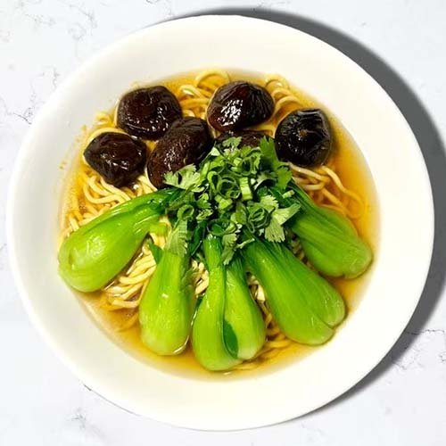 10. Mixed Vegs & Mushrooms Noodle Soup