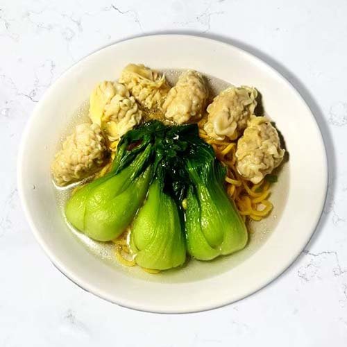 11. Wonton Noodle Soup Cantonese Style