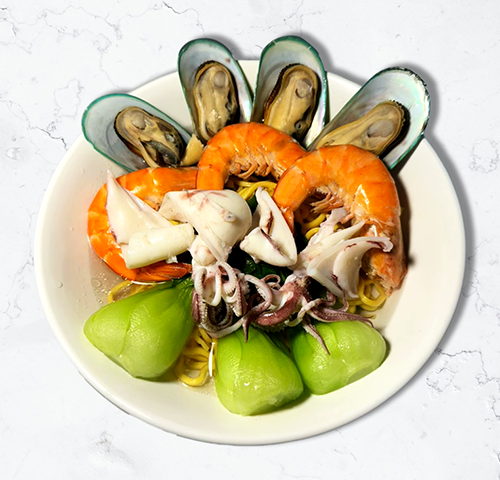 9. Seafood Noodle Soup