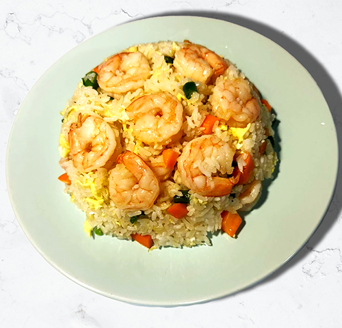 F.  Shrimp Fried Rice 