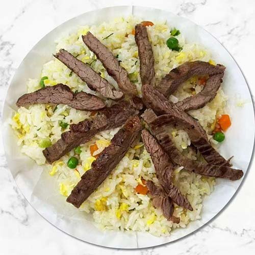 F.  Beef Fried Rice 
