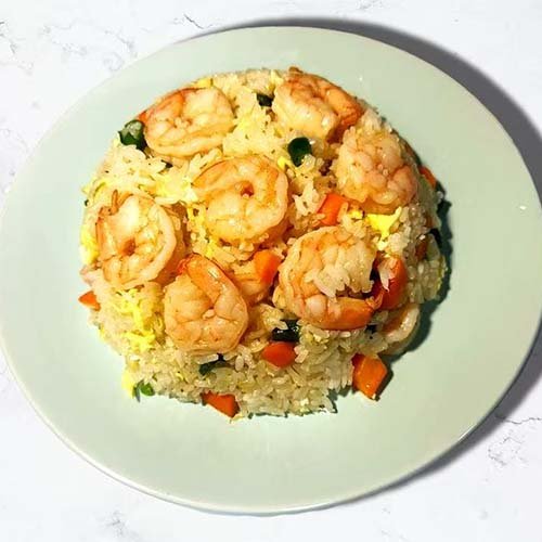 F.  Shrimp Fried Rice 