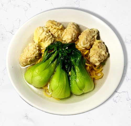 11. Wonton Noodle Soup Cantonese Style